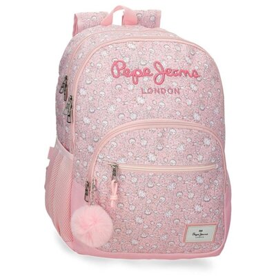 Ranac 44cm za školu Pepe Jeans Mia light pink 60725
