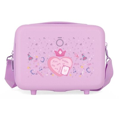 Dečiji tvrdi neseser - kofer Enso Queen Of Hearts purple 99519