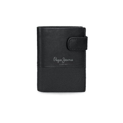 Kožni novčanik za muškarce PJL Dual black 78312