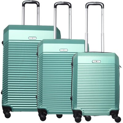 Komplet ABS kofera mali, srednji i veliki Capri mint Enova 524240