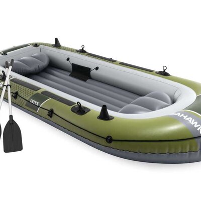 Intex Seahawk 4 Čamac na naduvavanje sa veslima i pumpom 66334
