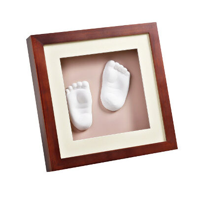 MemoryPrints Komplet za dečje 3D otiske mahagoni-Zidni ram  