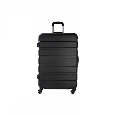 Putni kofer 70 cm ABS sivi — tvrda školjka, 4 točka