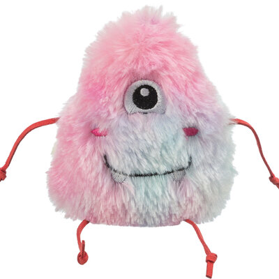 Igračka za mačke Plišano roze čudovište sa mačijom travom 12cm TRIXIE 45689