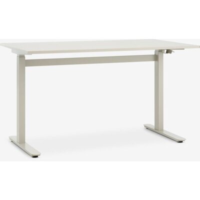 Radni sto sa podesivom visinom LUNDTOFT 70x130 cm, bež