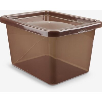 Kutija BASIC BOX 15L sa poklopcem, patlidžan