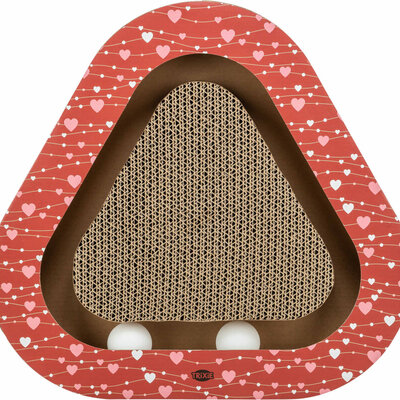 Kartonska grebalica za mačke 36cm sa lopticama Valentine TRIXIE 99352395