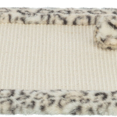 Prostirka grebalica za mačke 55cm sa lopticom Leo beige TRIXIE 48170