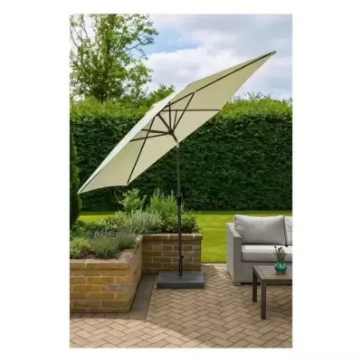 Aluminijumski nagibni suncobran 300 cm, bež