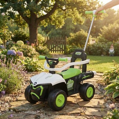 Dečija guralica za prve korake i avanture 477 Green