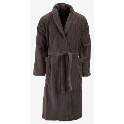 Bademantil KRONBORG TOLLARP, L/XL, antracit siva