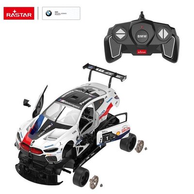 Rastar R/C automobil BMW M8 GTE 1:18 – model za sklapanje