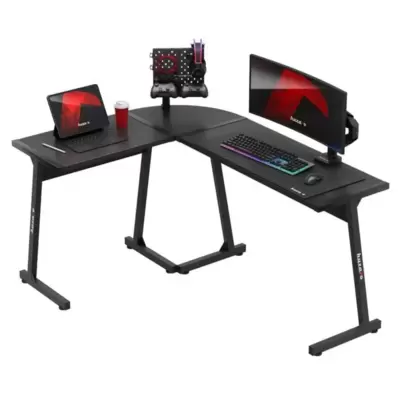 Huzaro Hero 6.0 Ugaoni Gaming Sto, Crni