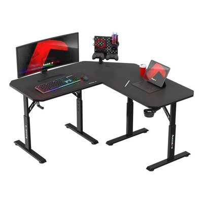 Huzaro Hero 7.3 Gaming Sto sa Podesivom Visinom, Crni, 140x60cm