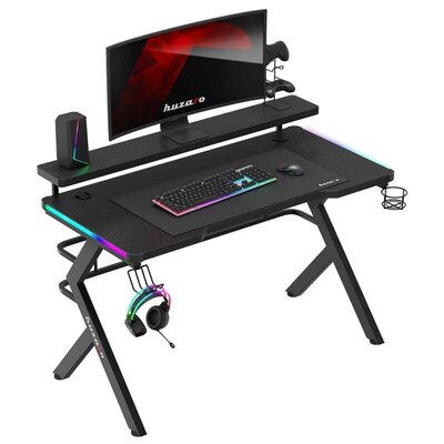 Huzaro Hero 5 RGB Crni Gaming Sto