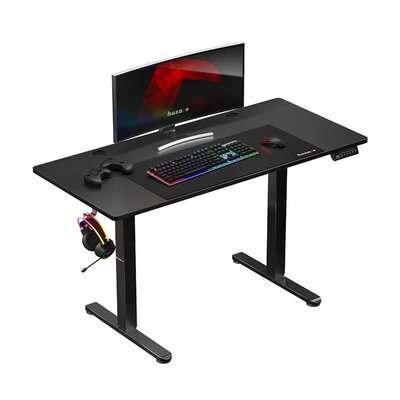 Huzaro Hero 8.2 Električni Gaming Sto, Crni, 120x60 cm