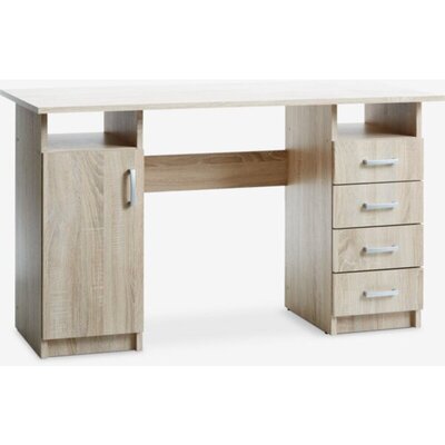 Radni sto EVETOFTE 60x125 cm, svetao hrast