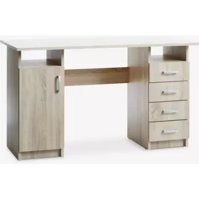 Radni sto EVETOFTE 60x125 cm, svetao hrast
