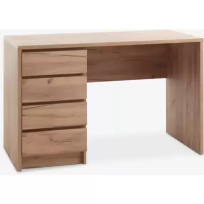 Radni sto LIMFJORDEN 60x120 cm sa 4 fioke, divlji natur hrast