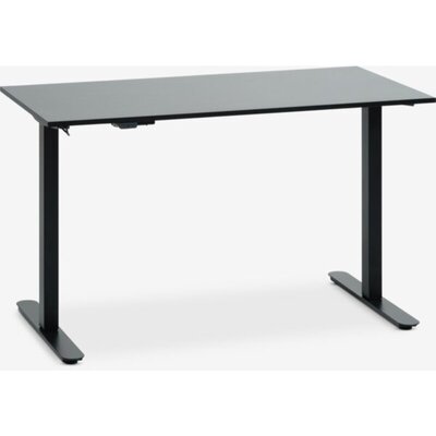 Radni sto sa podesivom visinom SVANEKE 60x120 cm, crna