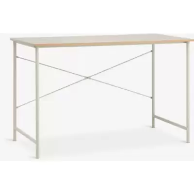 Radni sto VANDBORG 60x120 cm, natur hrast/bež