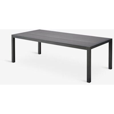 Baštenski sto HAGEN Š100xD214 cm, siva boja
