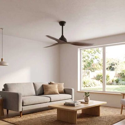 Plafonski ventilator sa daljinskim upravljačem 132cm 30W DarkWood