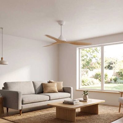Plafonski ventilator sa daljinskim upravljačem 132cm 30W LightWood