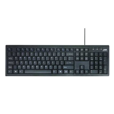 USB tastatura US-ENG layout 105 tastera – crna