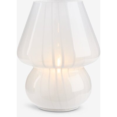 Lampa na baterije 15xV19cm sa tajmerom bela