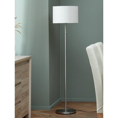 Podna lampa KRISTOF V145 bruš. čelik