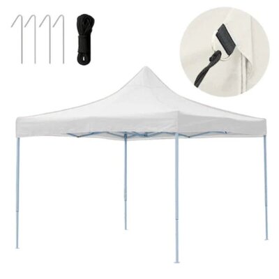 Paviljon sa mehanizmom 3x3m, Beli