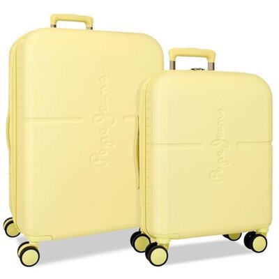 Pepe Jeans Komplet kofera 70cm i 55cm Highlight lemon 76895