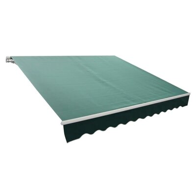 Tenda za terasu 3x2m, zelena, aluminijumski okvir