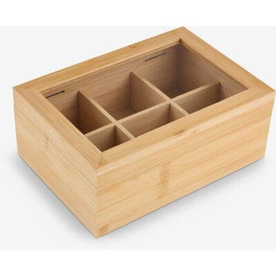 Kutija za čaj Š16xD23xV9cm natur