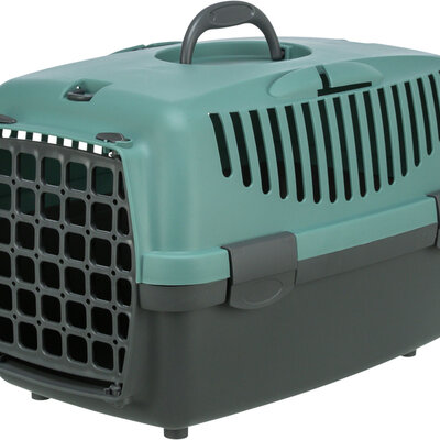 Transporter za mačke i male pse do 6kg Capri 1 vel.XS dark grey/petrol TRIXIE 398111
