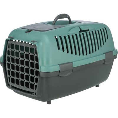 Transporter za mačke i male pse do 8kg Capri 2 vel.XS-S dark grey/petrol TRIXIE 398211
