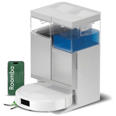 iRobot Roomba® Plus 415 Combo Robot usisivač i perač podova + AutoWash™ baza White