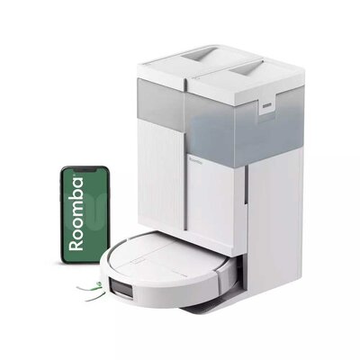 iRobot Roomba Plus 515 Combo robot usisivač i perač podova + AutoWash baza White