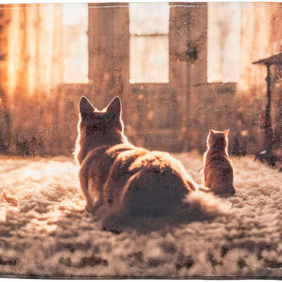 Sunđerasta prostirka za mačke 50cm Xmas Cat TRIXIE 927106