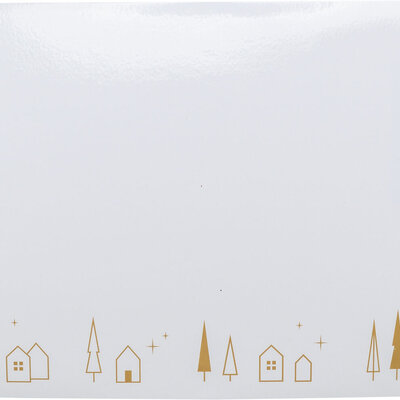 Podmetač za posude za pse i mačke 44x28cm Xmas beige TRIXIE 92020