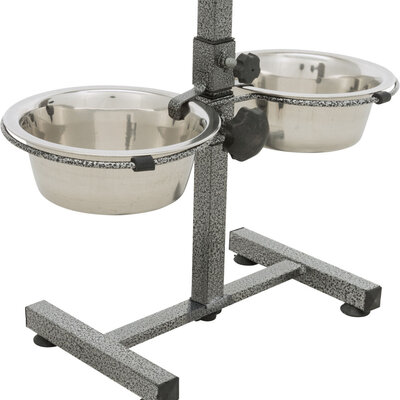 Stalak sa dve posude za hranjenje pasa H27cm TRIXIE 24920