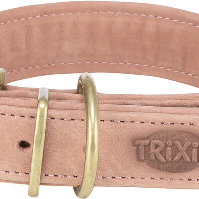 Kožna ogrlica za pse 31-37cm Pure pink TRIXIE 1886035