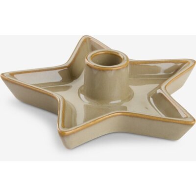 Keramički svećnjak 15xV4cm Svetlo zelena