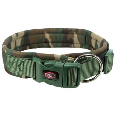Ogrlica za pse 27-35cm Premium camouflage green TRIXIE 1988223
