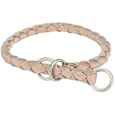 Ogrlica poludavilica za pse 39-45cm Cavo blush/sand TRIXIE 143835
