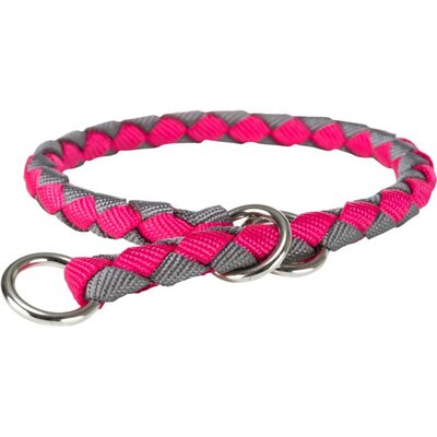 Ogrlica poludavilica za pse 52-60cm Cavo fuchsia/graphite TRIXIE 144111