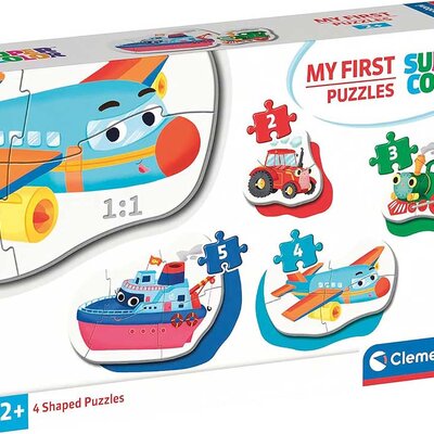 Moje prve puzzle slagalice 4u1 Vozila Clementoni 20811