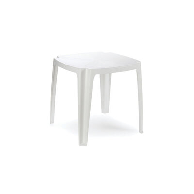 Baštenski sto Tavolo 75 beli, 75 x 75 cm