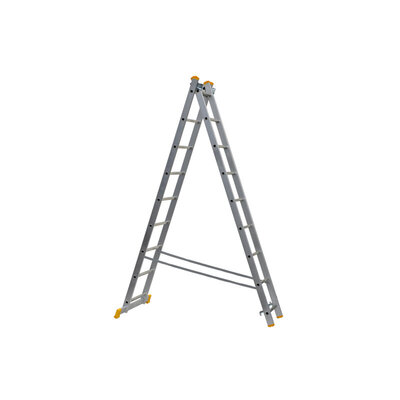 Aluminijumske dvodelne merdevine Bomber 2 x 9
